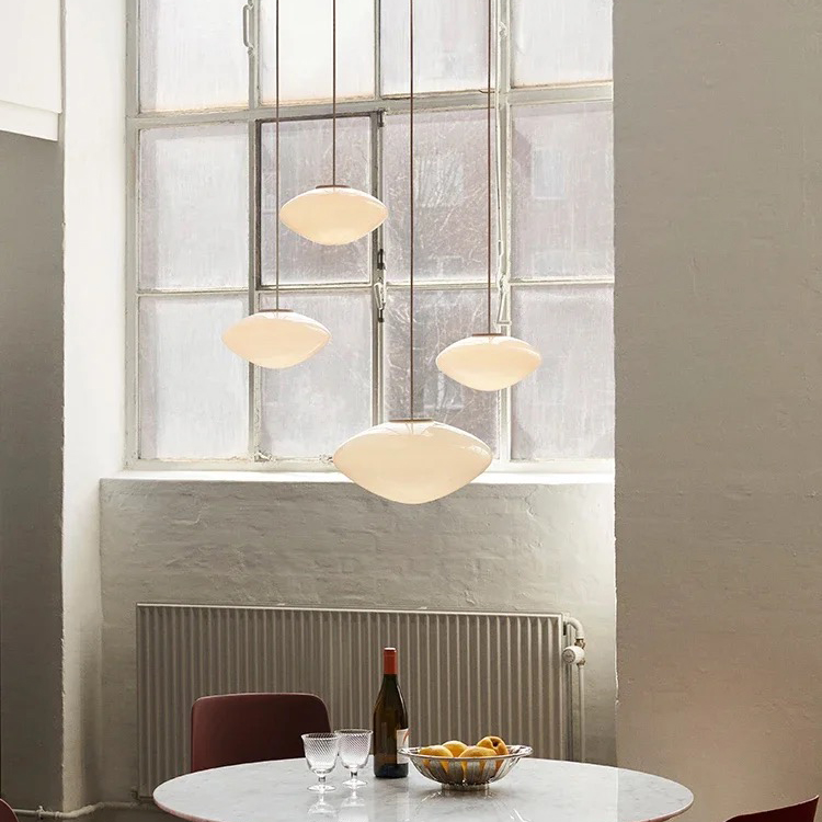 SKIVE Opal Glass Pendant Light