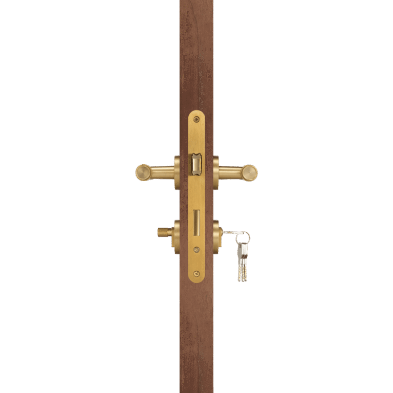 Satin Brass | Mortice (Key)