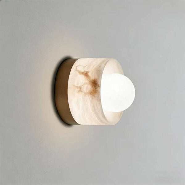 ALMA Alabaster Wall Light