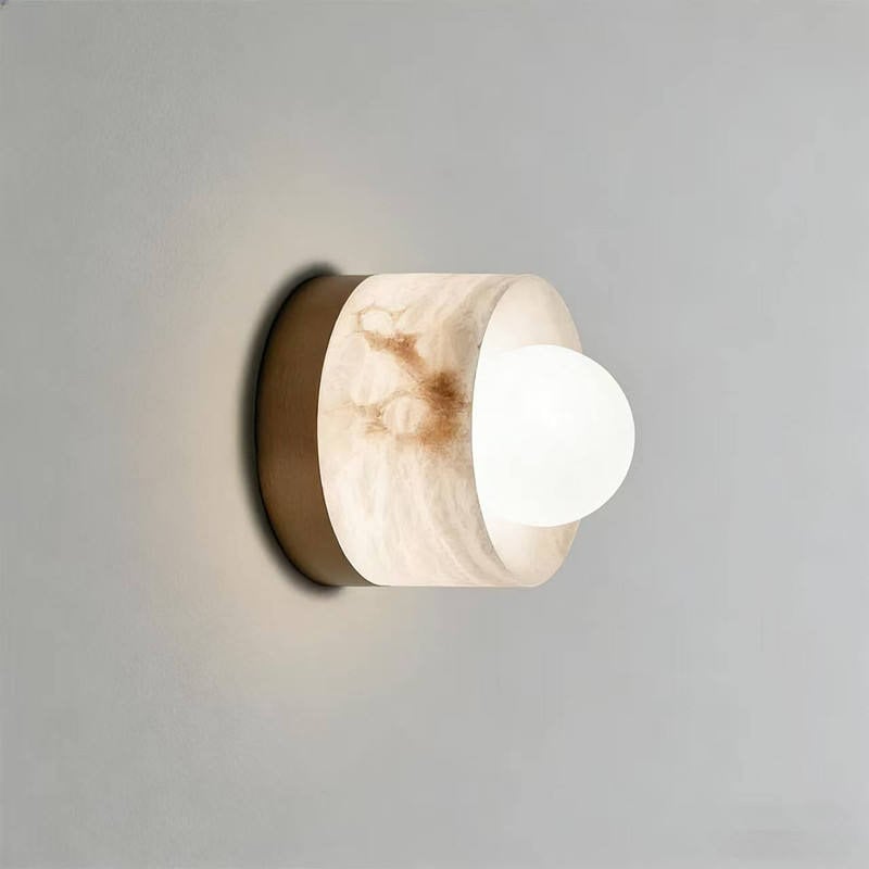 ALMA Alabaster Wall Light
