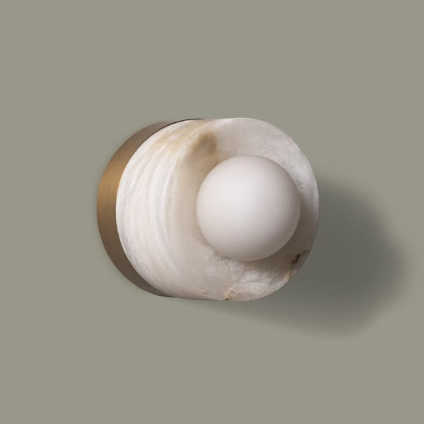 ALMA Alabaster Wall Light