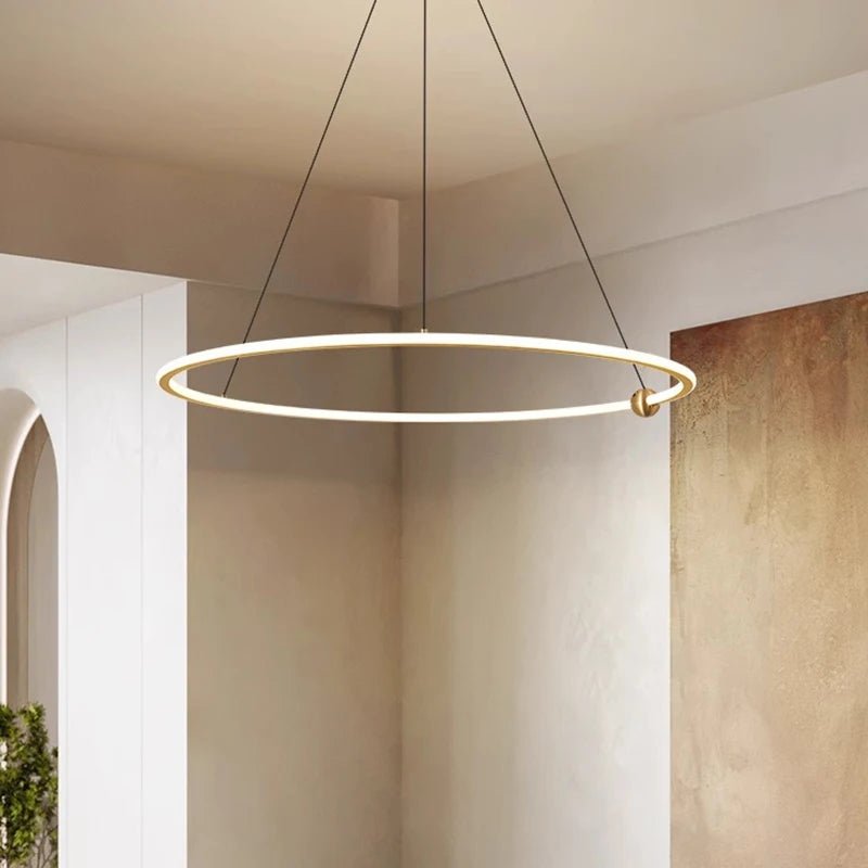 ANELLI Solid Brass Circular Pendant