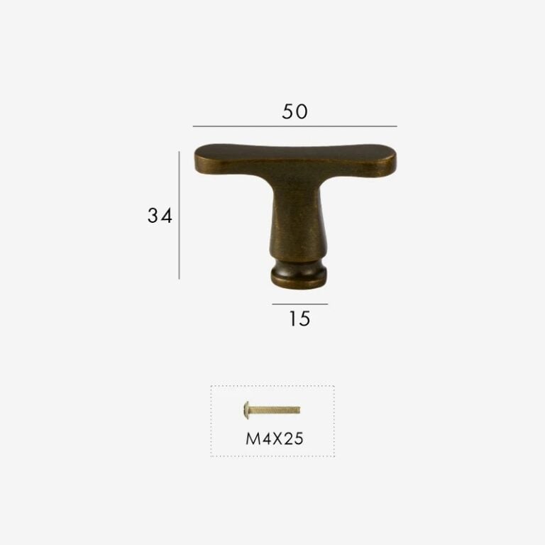 Distressed Antique Brass
