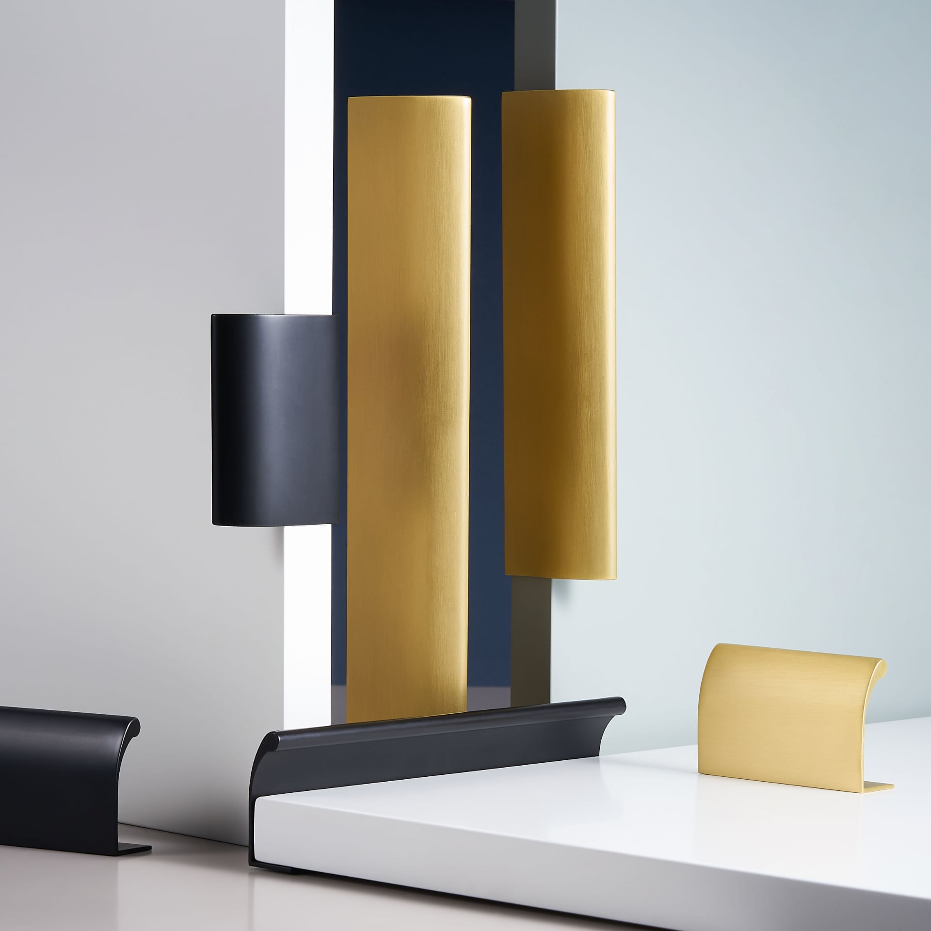 ARC Solid Brass Lip Pulls