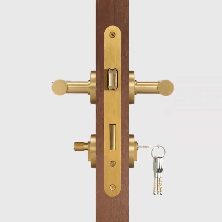 Satin Brass | Mortice (Key)