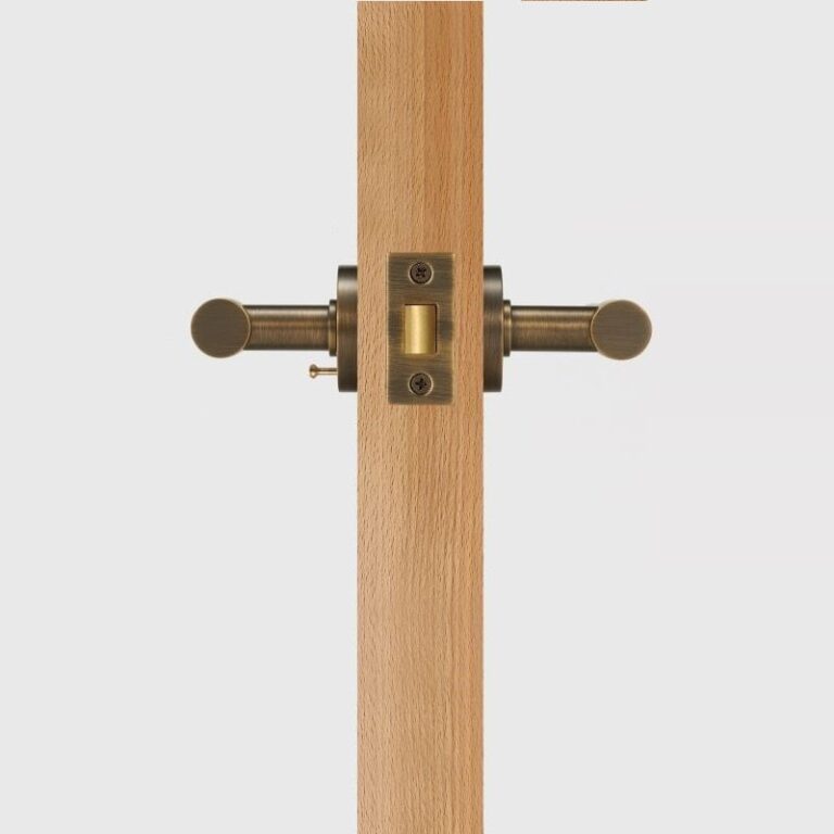 Antique Brass | Privacy (Rose Button)