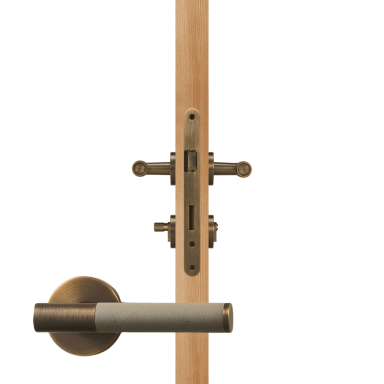 Taupe | Insteekslot (draaiknop)
