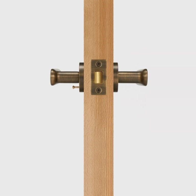 Antik-Messing | Datenschutz (Rose-Button)