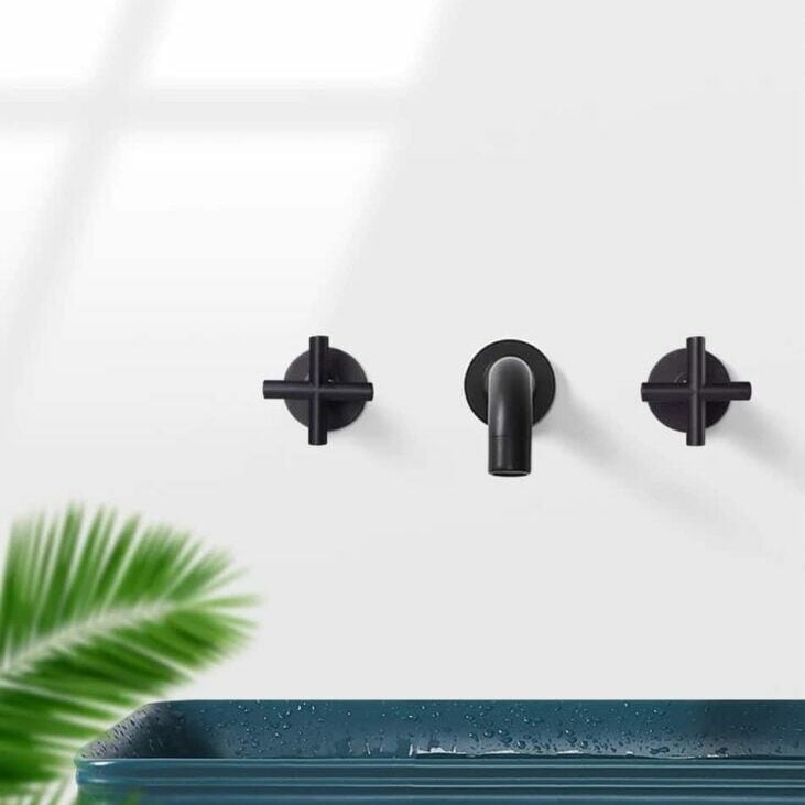 FORMA Wall Mounted Basin Mixer Tap