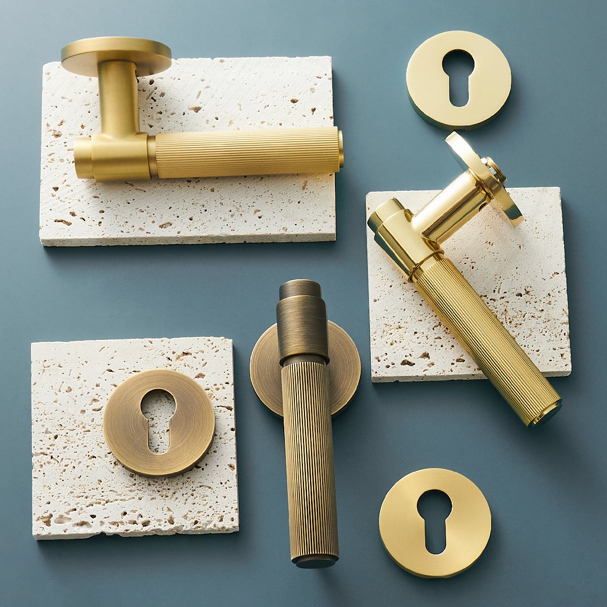 LEVVA Lever Door Handles & Lock Set