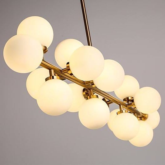 IGNIS Frosted Glass Chandelier