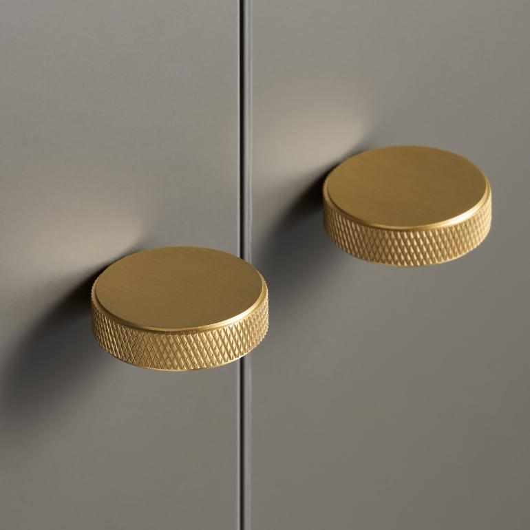 KERMA Solid Brass Knob - Disc