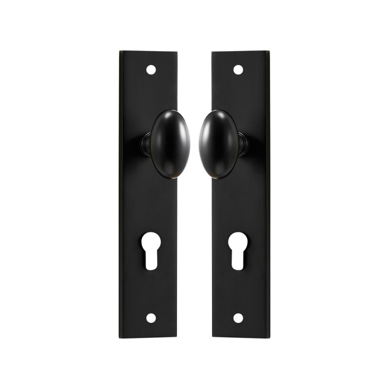 Mat zwart | Dummy-set