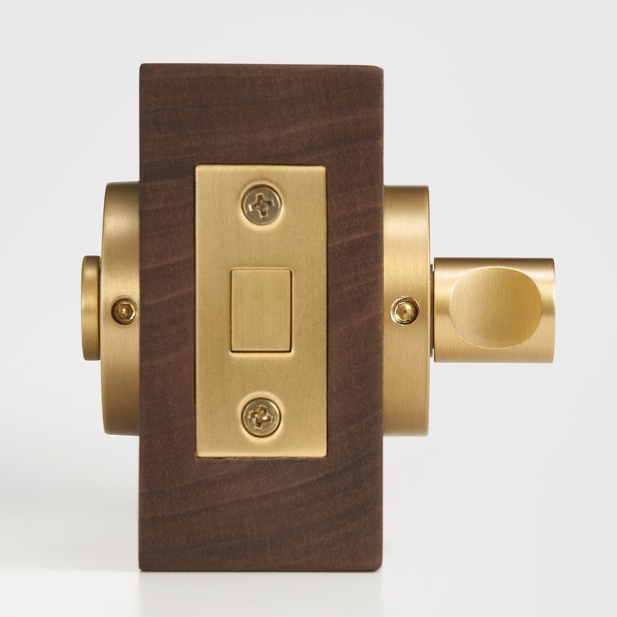 Satin Brass | Privacy (Rose Button)