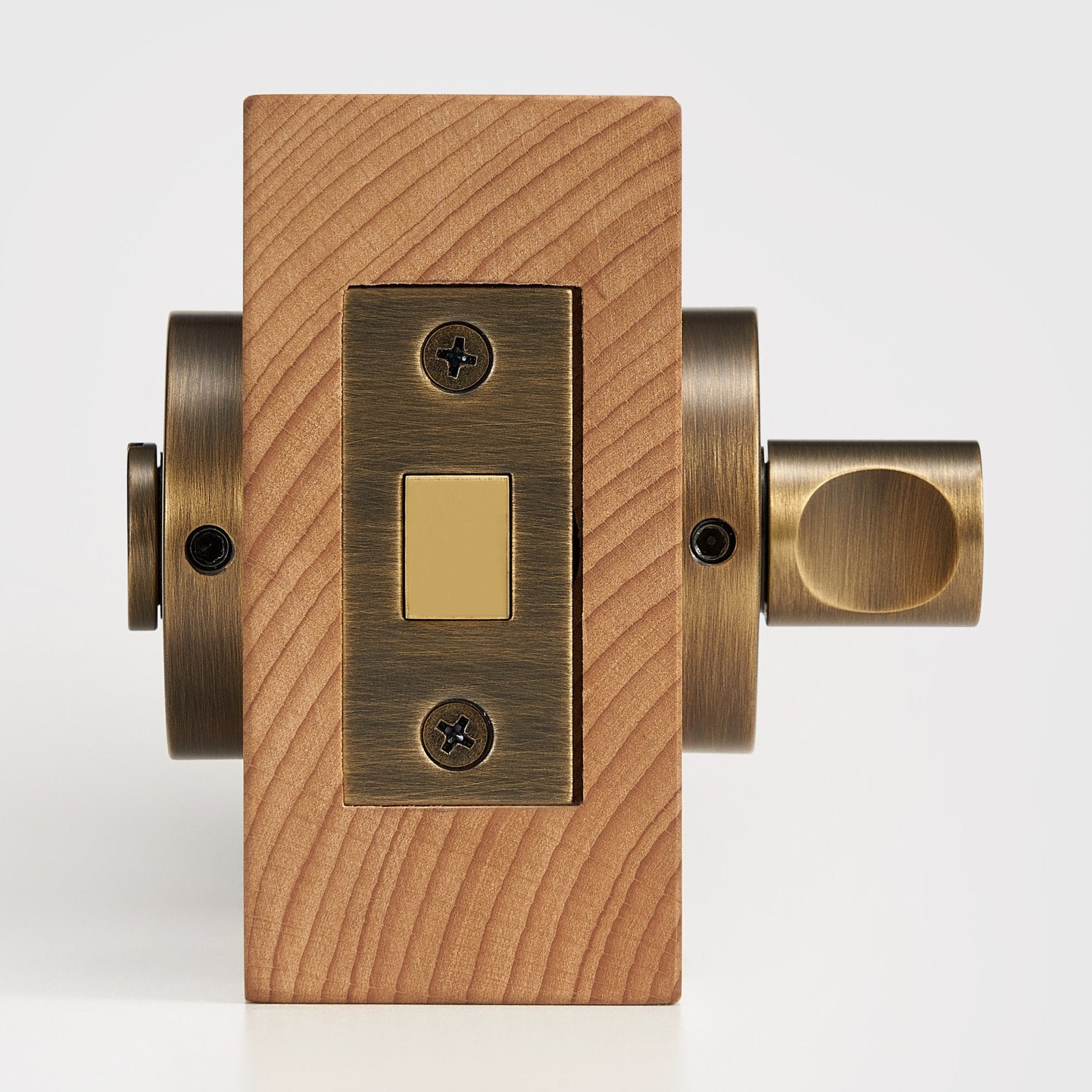 Antique Brass | Privacy (Rose Button)