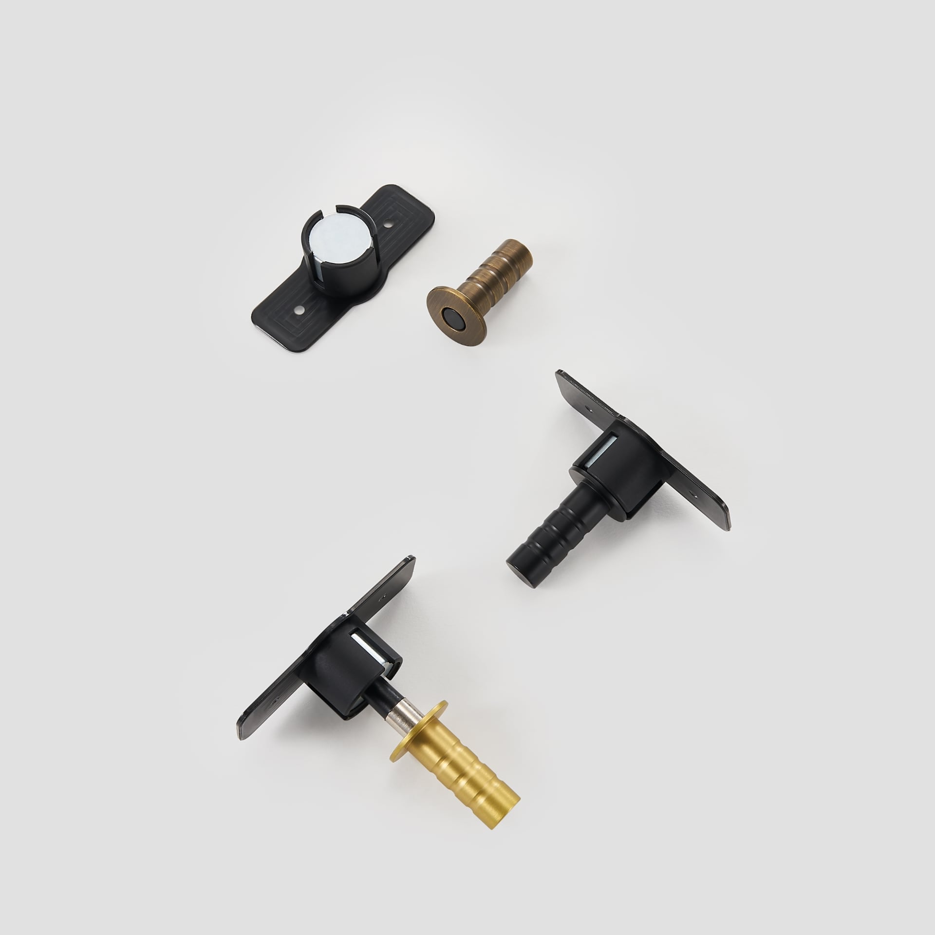 NEMA Magnetic Brass Door Stop (Dust Excluding Socket)