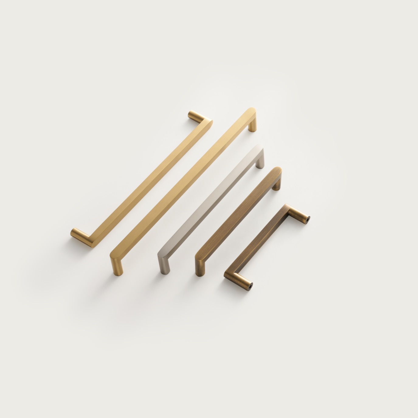 NEVA Solid Brass Bar Handle