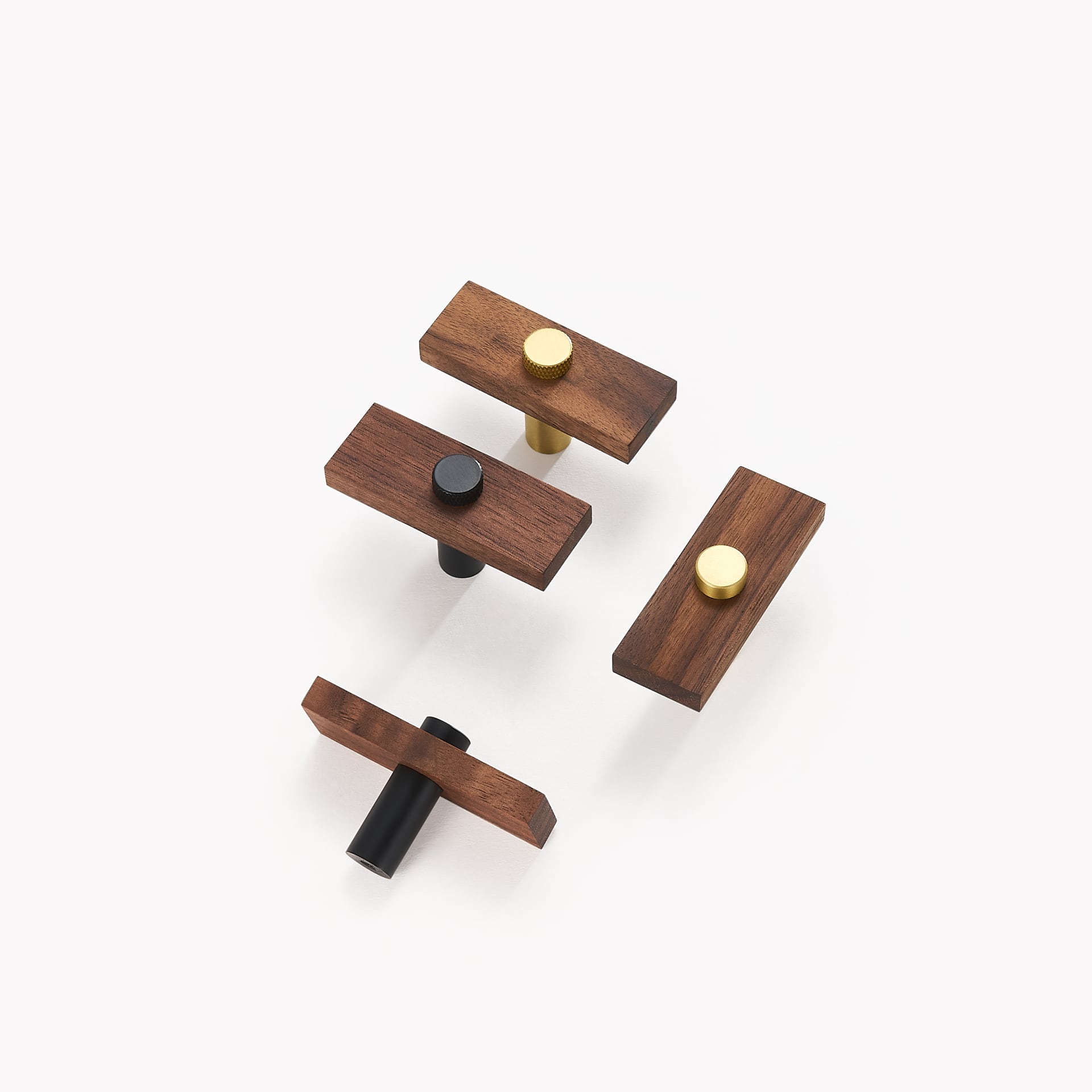 NUX Walnut & Brass T-Bar