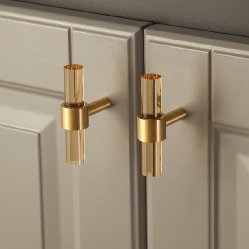 PUR Acrylic & Brass T-Bars