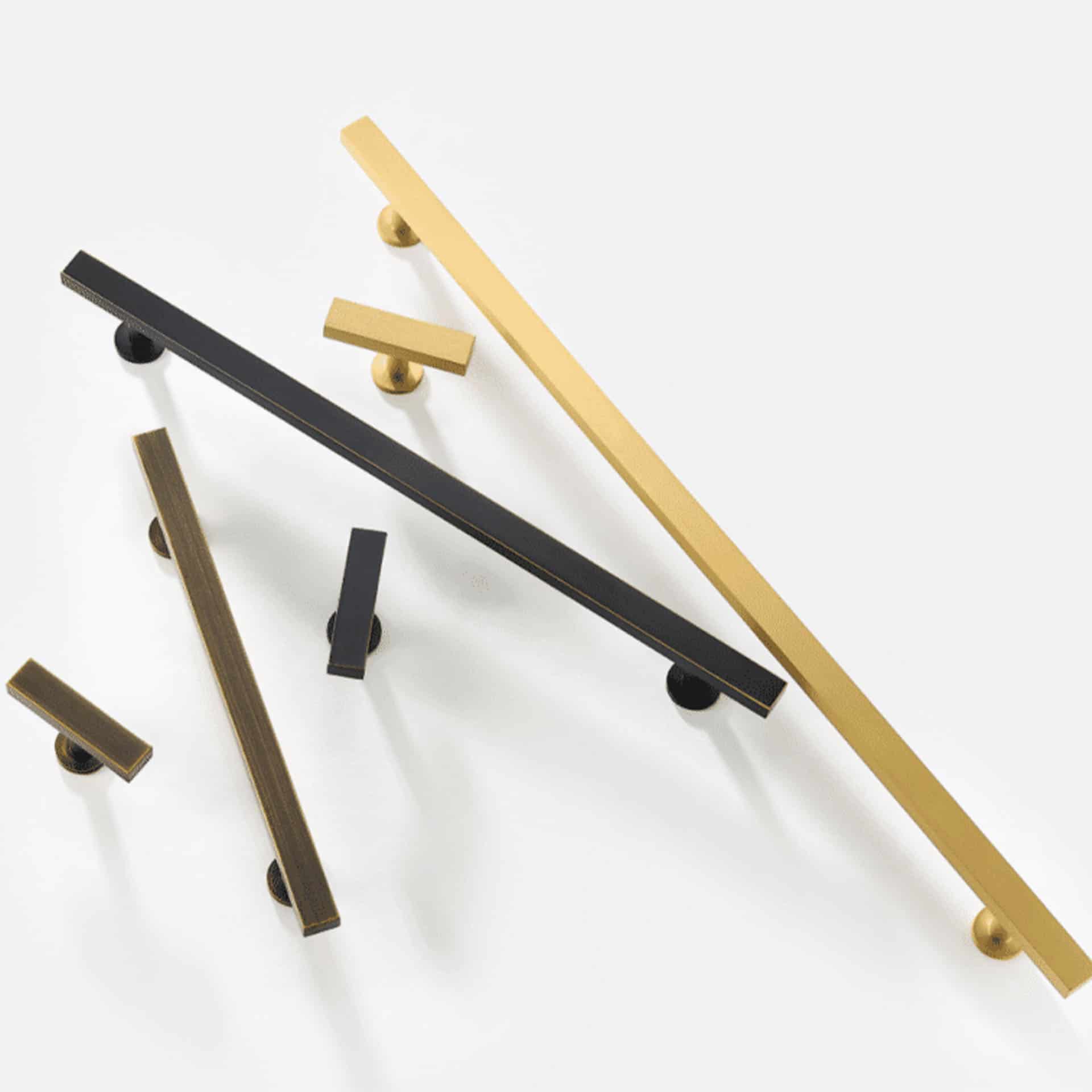 VORM Brushed Solid Brass T-Bars